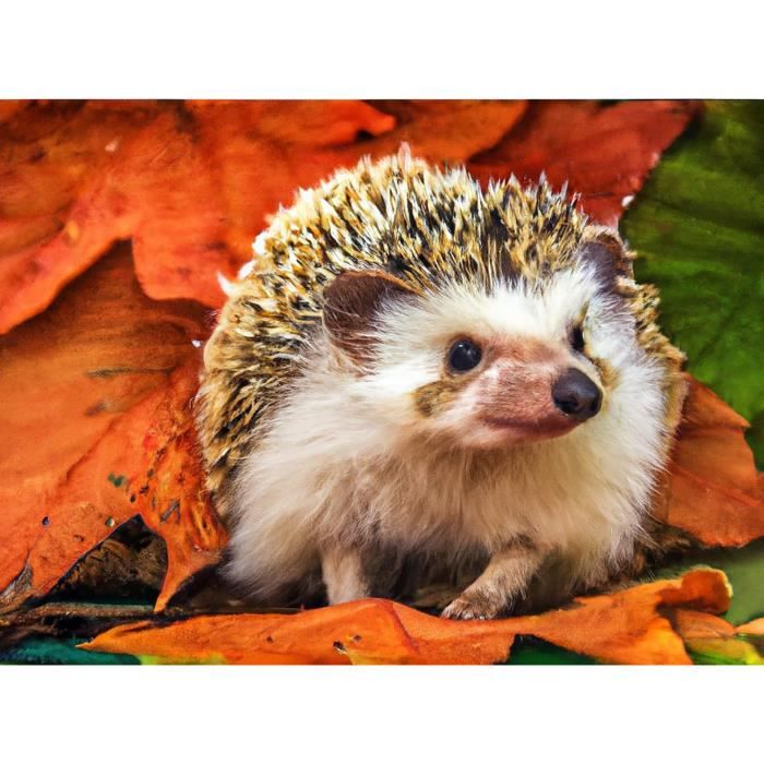 Diamond Painting Animal Kits For Adults, Hérisson, Adultes Strass Point ...