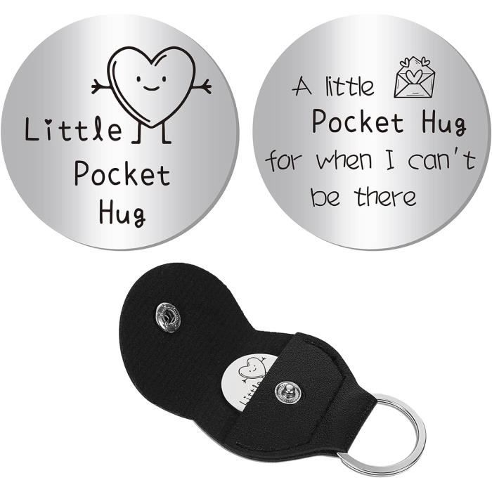 FANAOREN Un Petit Câlin Porte-Bonheur, Bonne Chance Jeton, Meilleure