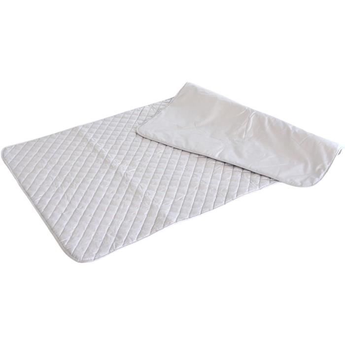 Tapis De Repassage Pliable Antidérapant - Pour Table Ou Plan De Travail - Compatible Fers à Vapeur - 68x41 Cm
