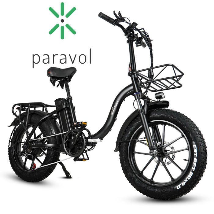 Vélo électrique pliant CMACEWHEEL Y20 - Gros pneus 20*4,0 pouces - Moteur 750W - Batterie 18Ah