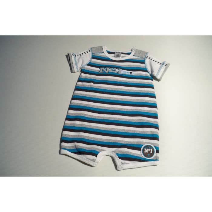 Vetement Layette Bebe Garcon Comibishort 12 Mois Cdiscount Pret A Porter