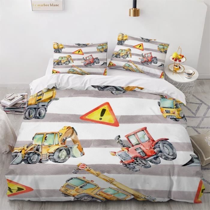 Housse De Couette Enfant 140x200 Cm Disney Cars – Rouge, Motif Voitures (occasion)