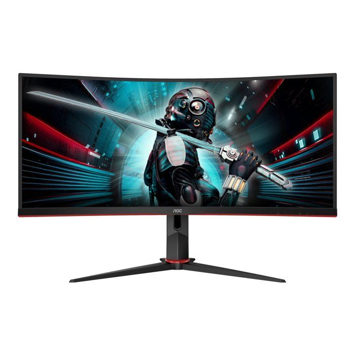 Vente Ecran PC aoc international aoc cu34g2/bk 34inch noir noir Noir pas cher Vente Ecran PC aoc international aoc cu34g2/bk 34inch noir noir Noir pas cher