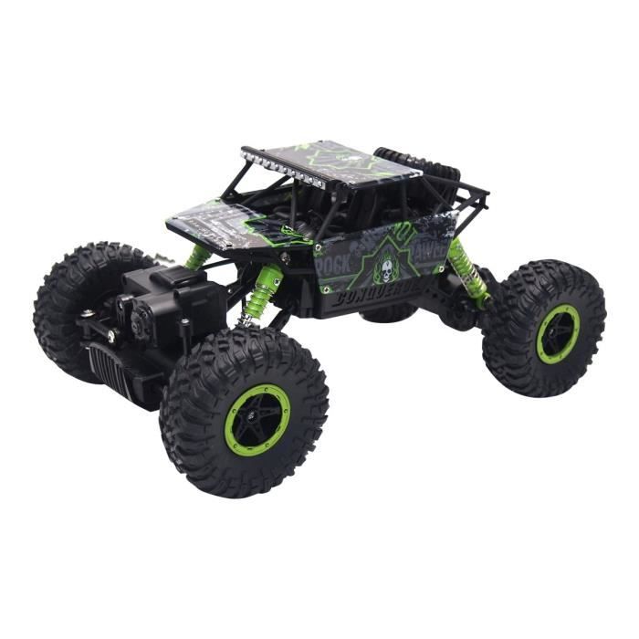 Amewi Conqueror Rock Crawler 4WD RTR - Voiture RC tout-terrain verte livrée montée