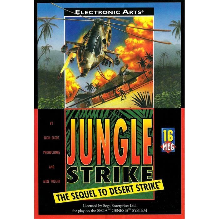 Jungle Strike Megadrive