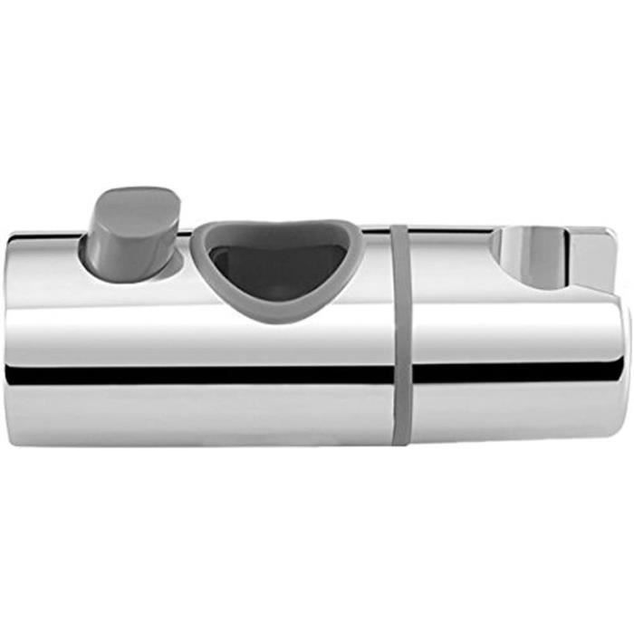 Bras De Pommeau Douche Mural Chromé 37 Cm – Acier Inox & Laiton, Fixation Solide, Style Moderne