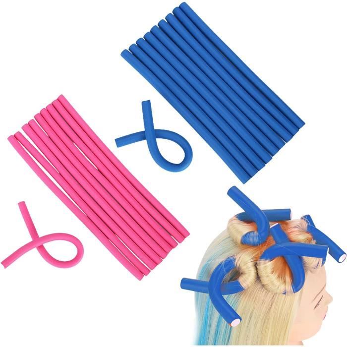 tiges flexibles pour cheveux