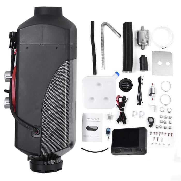 Kit Chauffage D’appoint Diesel 12V/24V Avec écran LCD Et Télécommande - Neuf
