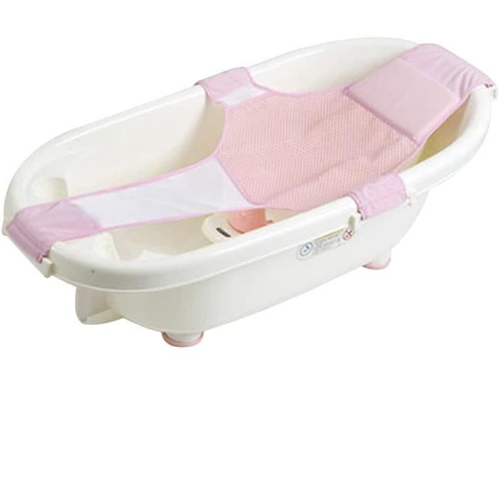 Hamac porte bebe en maille coussin de baignoire tapis support de douche filet de bain bebe lit pour bassin support de siege de bai Cdiscount Bricolage