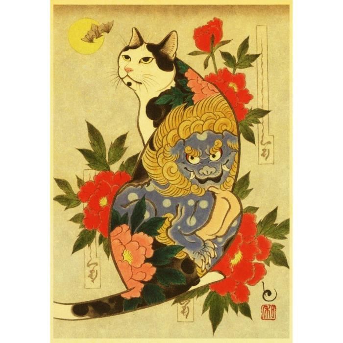 VTRXEG Images de samouraï japonais,Poster de portrait de samouraï noir et blanc Tableau mural décoratif Pour salon et chambre à coucher,Sans cadre (A, 60x90cm, Sans cadre VTRXEG Images de samouraï japonais,Poster de portrait de samouraï noir et blanc Tableau mural décoratif Pour salon et chambre à coucher,Sans cadre (A, 60x90cm, Sans cadre