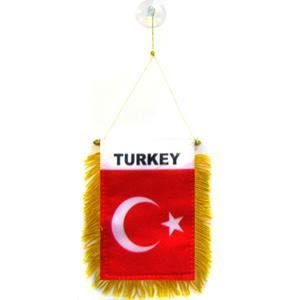 Fanion / Wimpel Ancien - TURQUEY FEDERATION - Fabriqué En Bulgarie