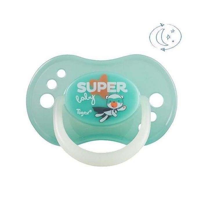 Tigex 2 Sucettes Sensitive Night Silicone 6 18mois Phosphorescent Lot De 3 Cdiscount Puericulture Eveil Bebe