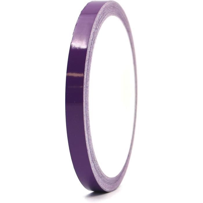 Bandes Décoratives, Violet Brillant, 15 mm Largeur, 10 m Longueur Bandes Décoratives, Violet Brillant, 15 mm Largeur, 10 m Longueur