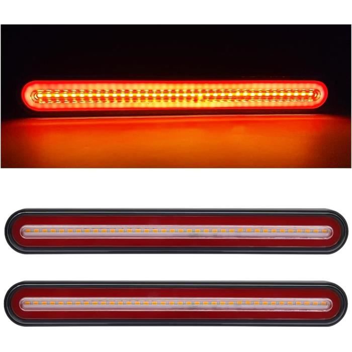 30 Feux De Gabarit LED Rouges 24V - Pour Camion, Camping-car, Remorque