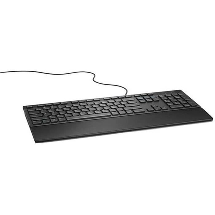 Clavier filaire - KB216 - États-Unis international (QWERTY) - noir | Suisse