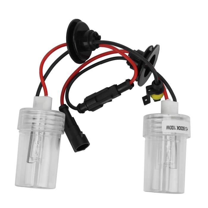 100W LED PHARE Feux Arrières Lampe Ampoules 20-SMD Xb-D 8000K Dc 12V