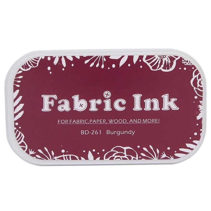Flacon D'encre Rouge 30 Ml WONDAY - Recharge Pour Tampon Encreur