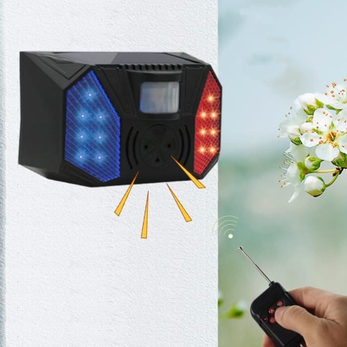 Alarme De Voiture Lumineuse à énergie Solaire Simulée Alarme Factice D Antivol Led Clignotante Avec Nouveau Port Usb Rouge Et Bleu