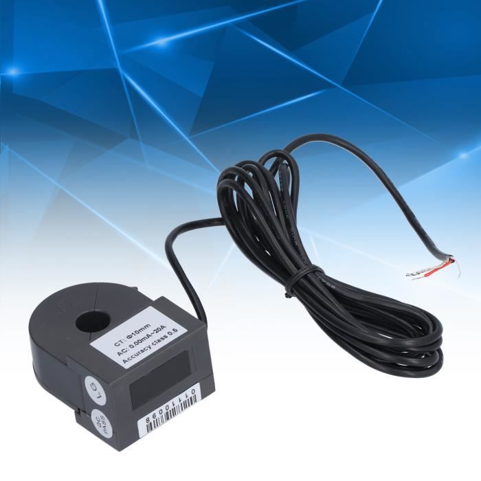 Sensor Courant Ouverture 10mm Capteur De Courant ETCR010KD 0-100mA - Détecteur De Fuite DC Et Relais Surveillance Détecteur Fuite 100mA