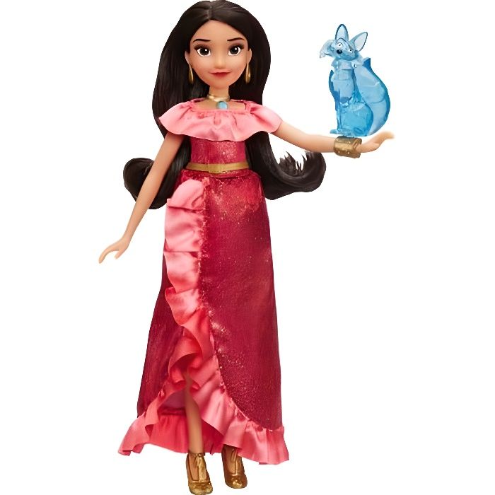 HASBRO Disney Princesse - Poupée interactive Elena d'Avalor et Zuzo auc