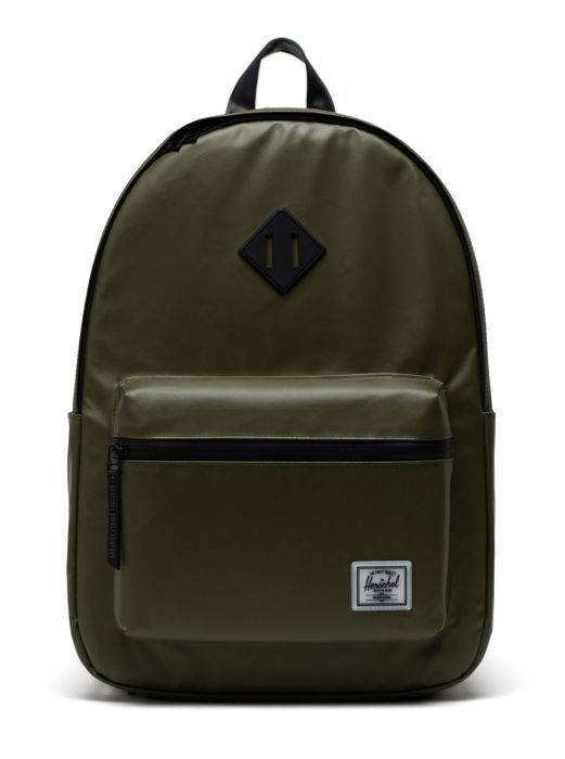 Herschel Sac à dos vert olive pour femme et homme Classic X