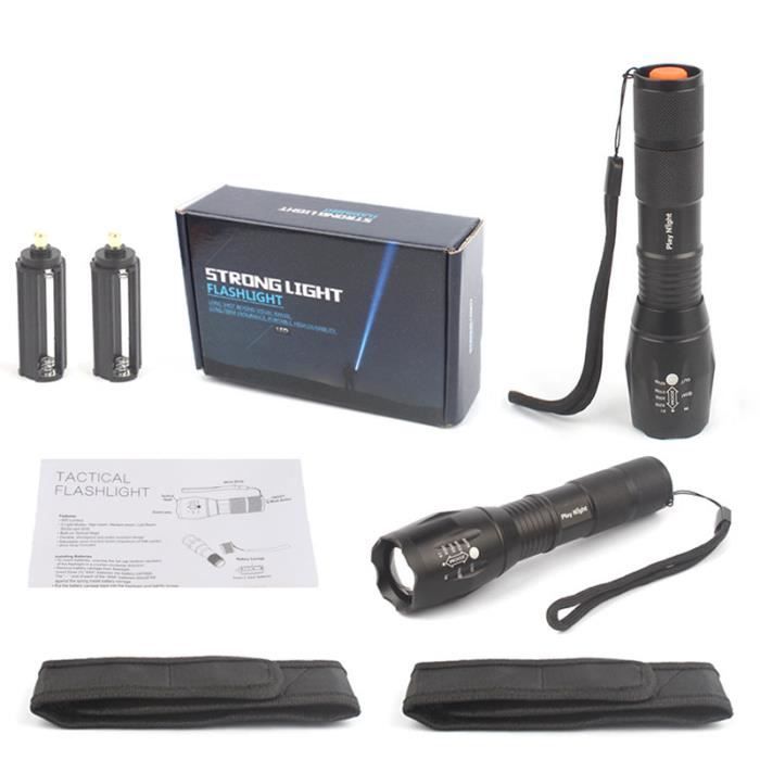 Lampe rechargeable puissante : la lampe torche - Le Blog