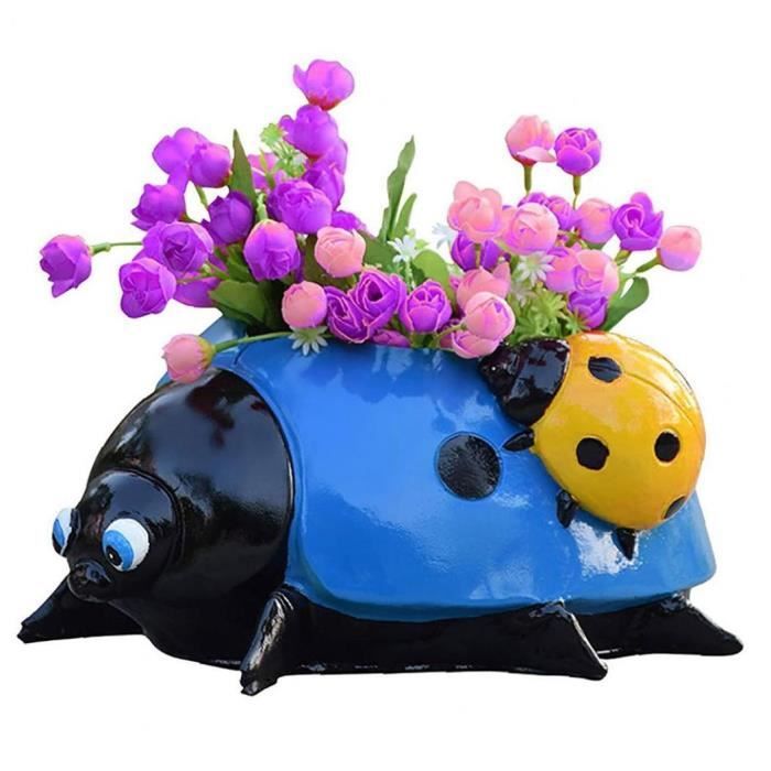 Décoration Coccinelle En Résine - Mignonne Et Colorée, Article De Déco Neuf