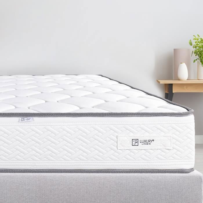 Matelas 160 x 200 cm Supérieur - Mémoire de forme - Ep. 21 cm