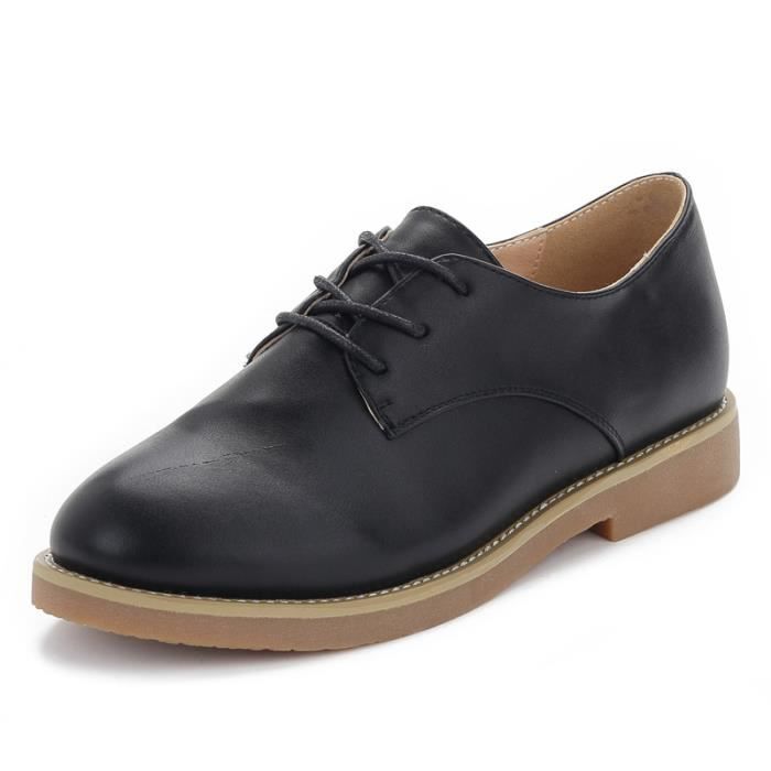 chaussure femme cuir