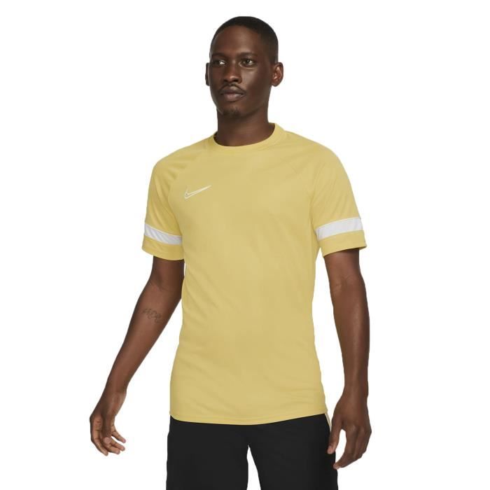 T shirt nike jaune homme on sale