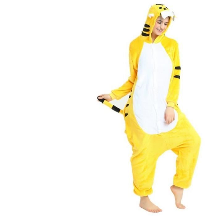 OLAOLA Onesie Squelette Lumineux Adulte - Pyjama Halloween Unisexe Glow In The Dark, Costume Cosplay Confortable Une Pièce