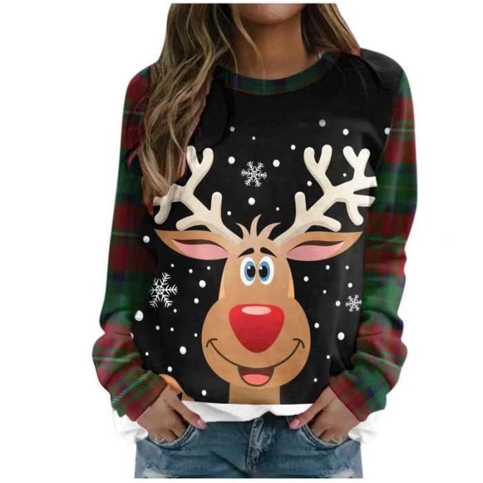 Pull de noel femme rigolo store
