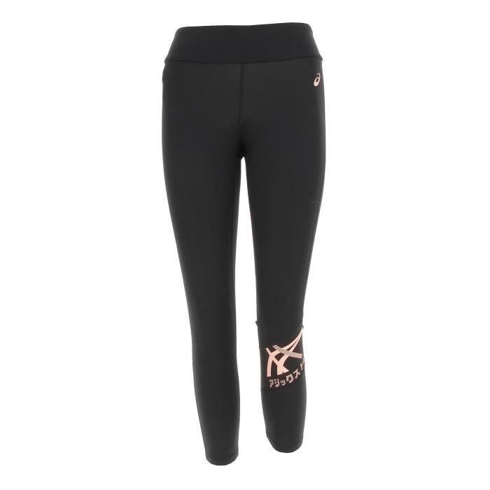 Collant de running Tiger 7 8 tight Asics Femme Noir Look