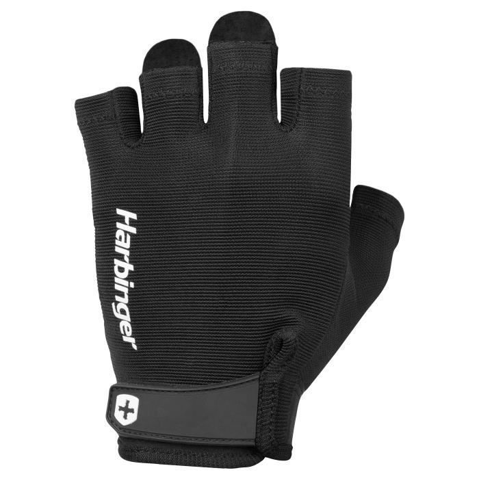 Mitaines de musculation - HARBINGER - Gants de fitness - Noir - Mixte - Adulte