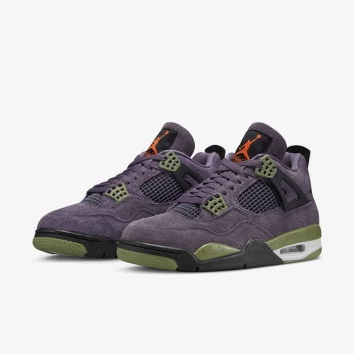 Nike air jordan 4 Retro Canyon Purple Violet Femme Homme AJ4
