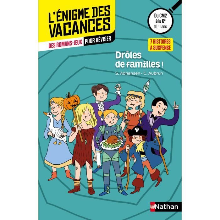 Livre L Enigme Des Vacances T 37 Droles De Famille Du Cm2 A La 6e Achat Vente Livre Parution Pas Cher Cdiscount