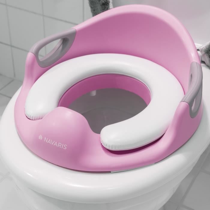 Navaris Reducteur Toilette Enfant Siege Reducteur Wc Pour Enfants Antiderapant Avec Poignees Et Assise Rembourree Adaptateur Cdiscount Puericulture Eveil Bebe Navaris Reducteur Toilette Enfant Siege Reducteur Wc Pour Enfants Antiderapant Avec Poignees Et Assise Rembourree Adaptateur Cdiscount Puericulture Eveil Bebe
