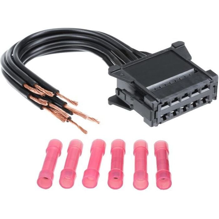 neufu connecteur de faisceau cablage resistance ventilateur chauffage pour renault megane 2 scenic ii cdiscount bricolage
