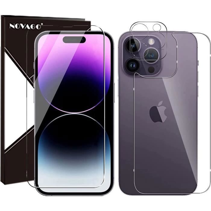 Protection D'écran Pour Smartphone NOVAGO Compatible Avec NOKIA 6.1 - Pack De 2 Films Verre