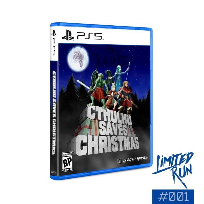 Jeu Vidéo Limited Run Cthulhu Saves Christmas Aventure PS5 Blu Ray