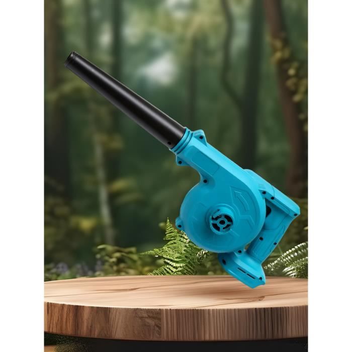 Aspirateur Souffleur à Feuilles Sans Fil - 2 Batteries Incluses - Puissant Et Léger Pour Jardin