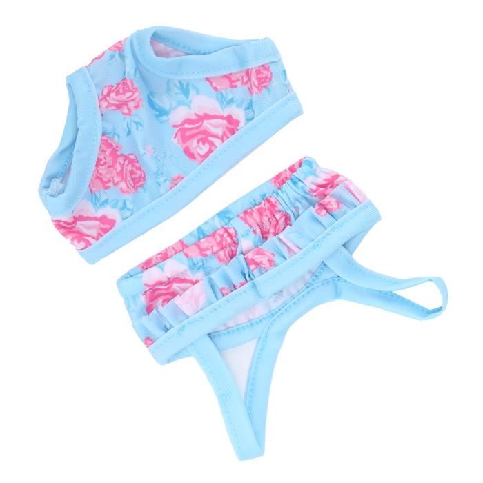 Maillot de bain b b poup e SALUTUYA Mod le QD18 029 Orchid e
