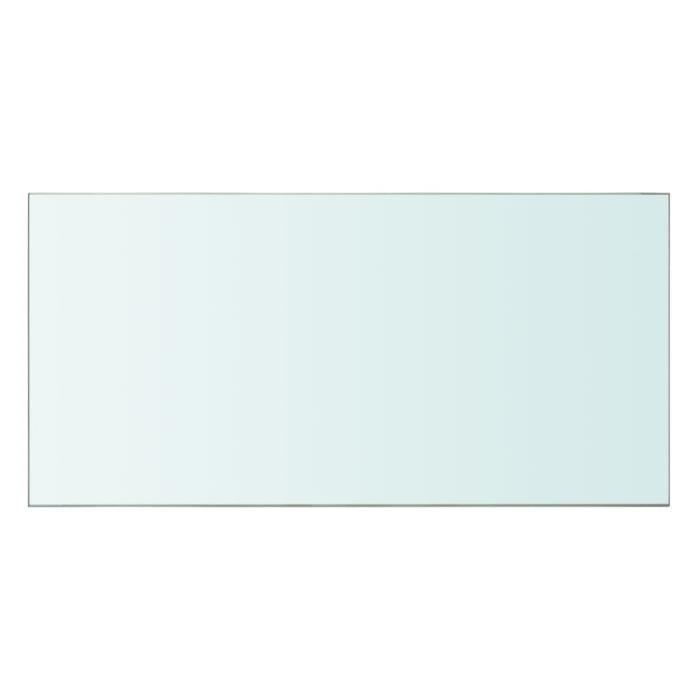 Étagère Murale En Verre Trempé Kavolet 60x12cm - Capacité 15kg - Épaisseur 8mm - Transparent