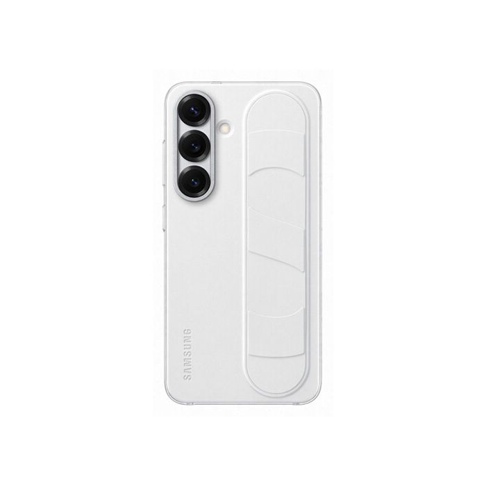 Coque avec lanière et support Galaxy S25 Blanc