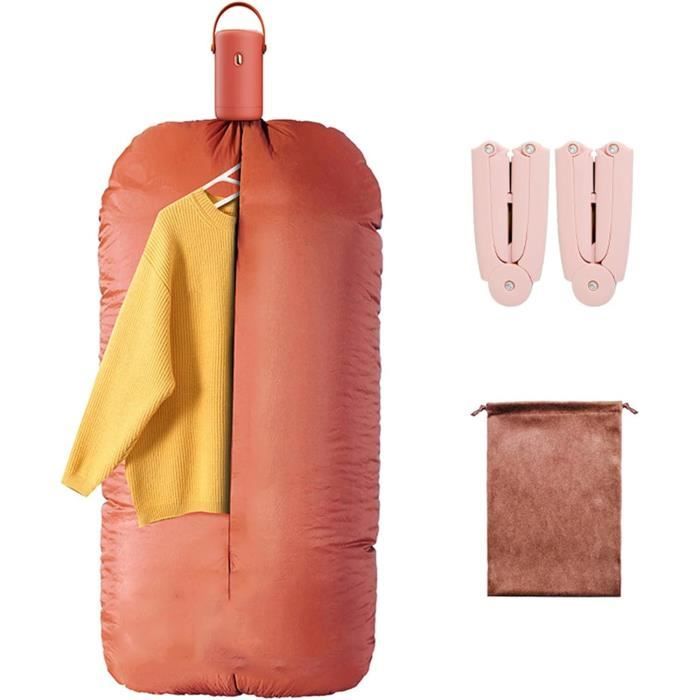 Séchoir à Linge Portable Et Pliable – Armoire à Air Chaud, Minuterie, Séchage Rapide, Jusqu’à 10 Kg – Idéal Pour Petits Espaces