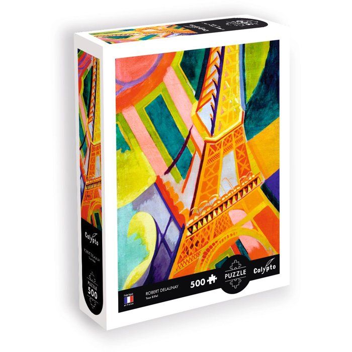 Puzzle 500 pièces Tour Eiffel par Robert Delaunay Une œuvre d'art à assembler Neuf - vue 2