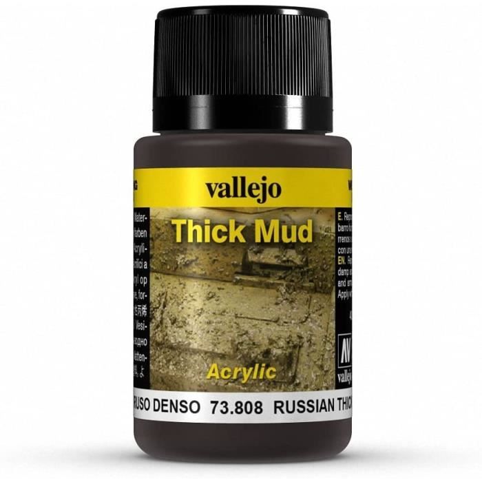 Peinture Effet Usure Vallejo - Marron Suie Moteur - Pour Maquettes, Modélisme - Réalisme Rouille Et Saleté
