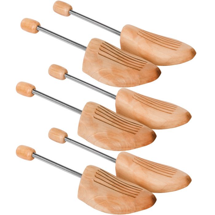 DELFA Cedar Star Lot 2 Paires Embauchoirs Chaussures Bois Cèdre Rouge - Maintien Forme Naturel