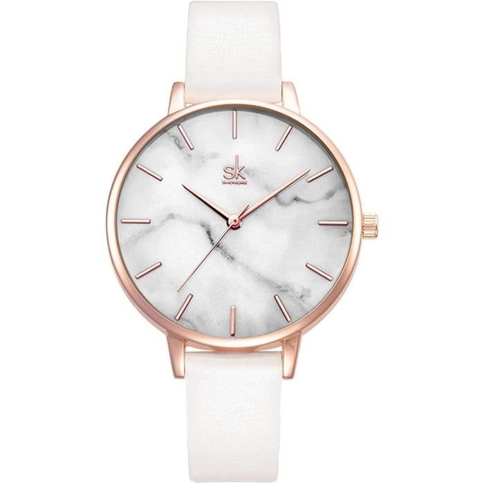 Montre Femme à Quartz Iplusmile - Bracelet Rose Doré, Design élégant Et Délicat, Mouvement Précis