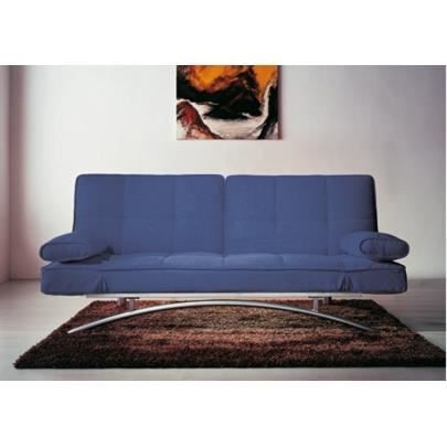 Canape Clic Clac Atlanta Ii Bleu Achat Vente Clic Clac